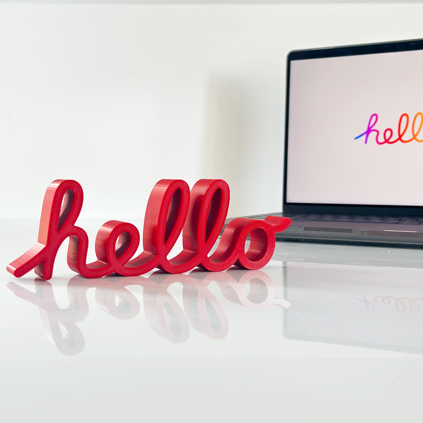 Apple Hello Decor Inspired by Vintage Apple Mac Computers Art Decor Home Decor Gift Desk Decor