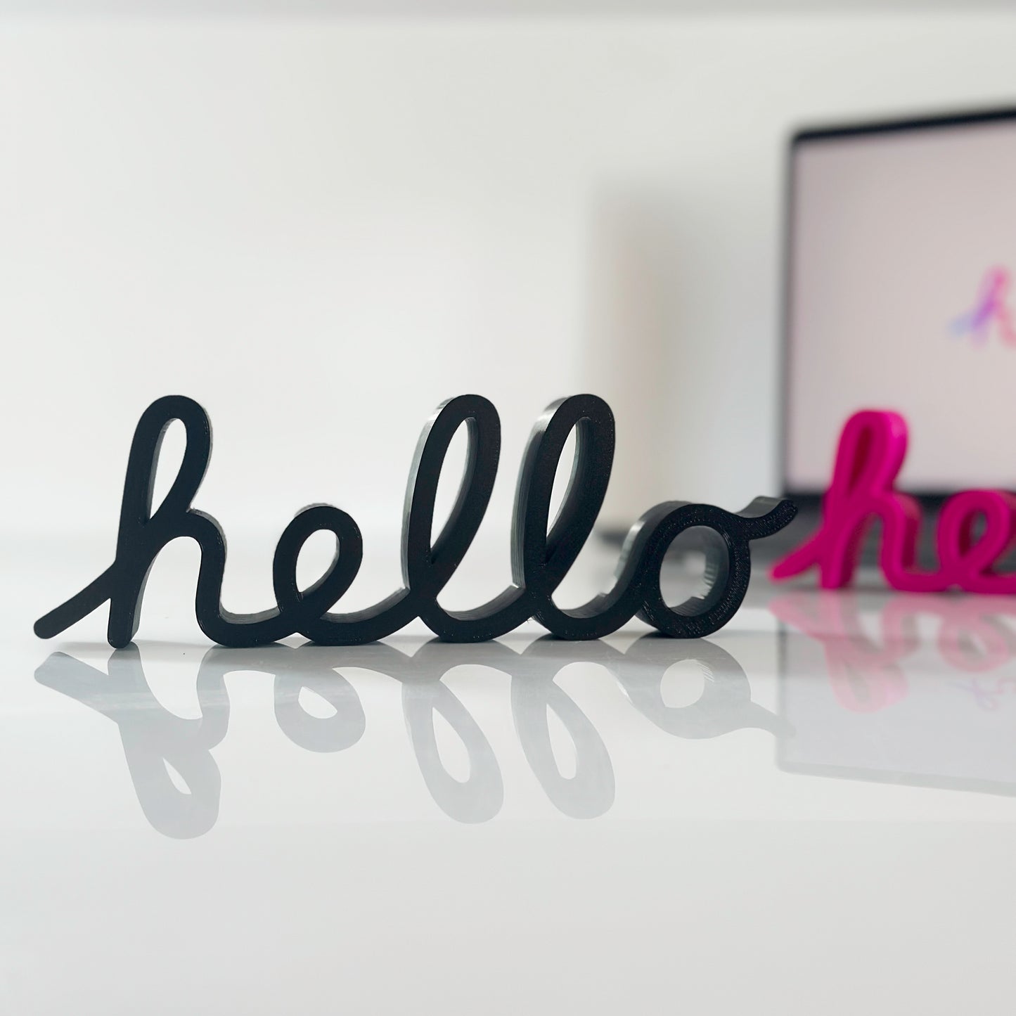 Apple Hello Decor Inspired by Vintage Apple Mac Computers Art Decor Home Decor Gift Desk Decor