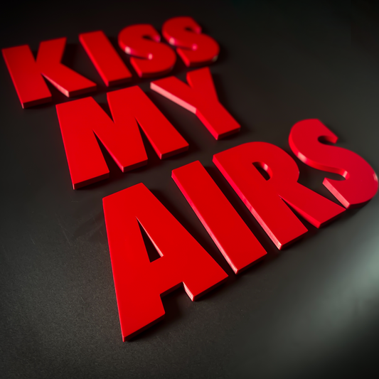 Kiss My Airs Wall Decor