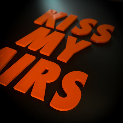 Kiss My Airs Wall Decor