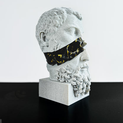 Socrates Head Abstract Figure