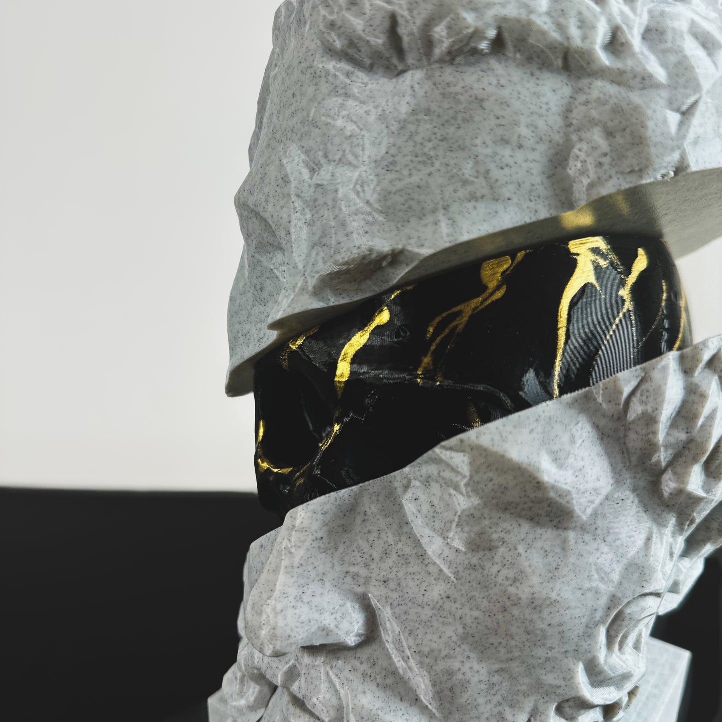 Socrates Head Abstract Figure