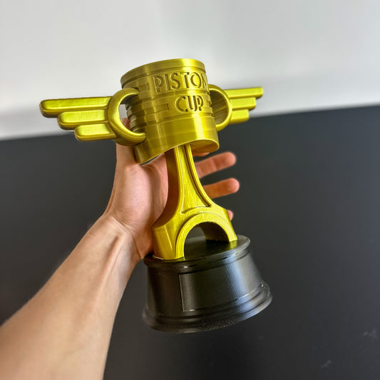 PISTON CUP Decoration, Trophy Figure, Cars Fan Gift, Home Decoration, Car Movie