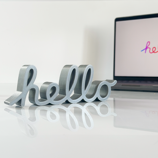 Apple Hello Decor Inspired by Vintage Apple Mac Computers Art Decor Home Decor Gift Desk Decor