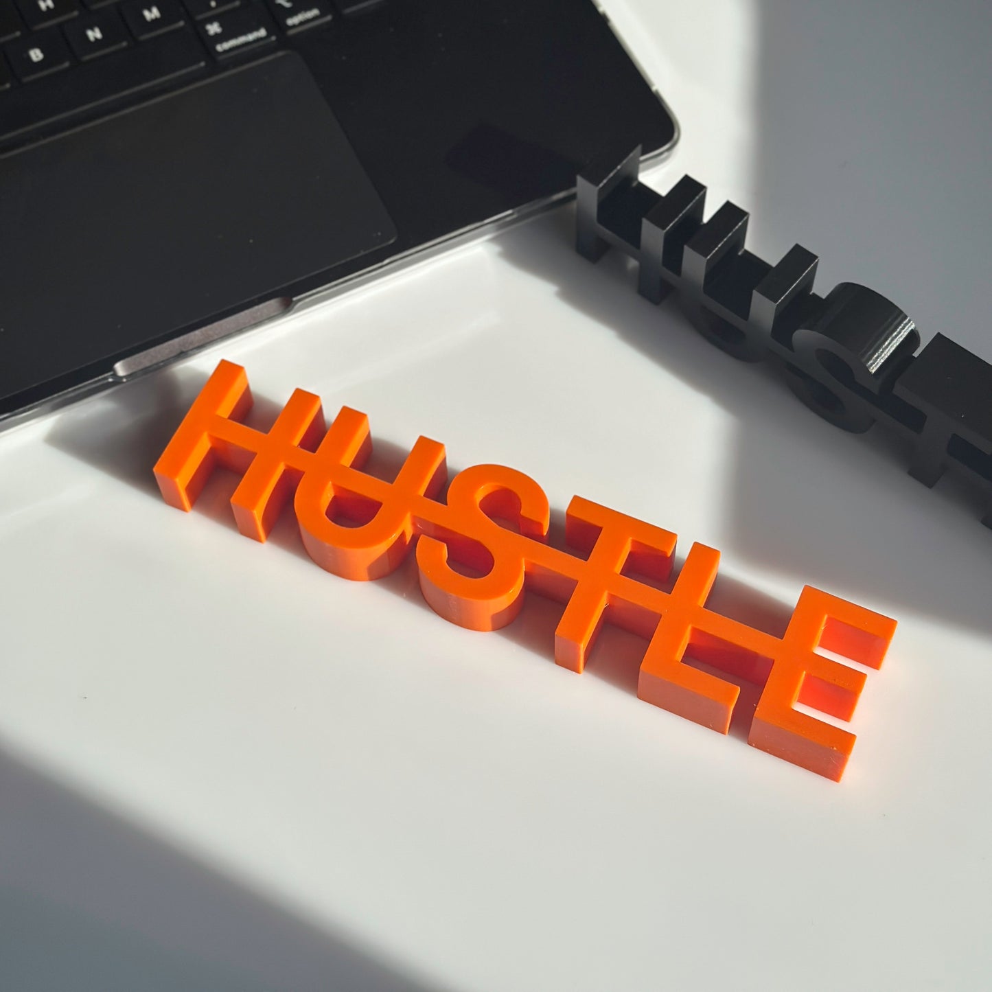 Hustle Decor Desk Decor Office Decor, Desk Accessory Sign Business Quote Enterpreneur Gift Grind CUSTOM Gift