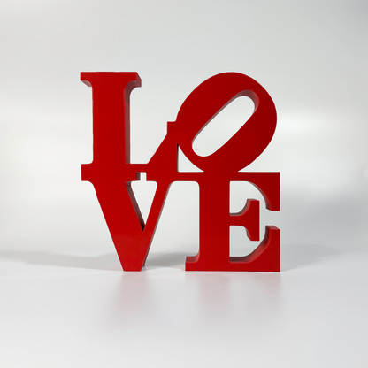 LOVE Sculpture Statue Ornament Home Decor Gift Art Decor Custom