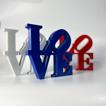 LOVE Sculpture Statue Ornament Home Decor Gift Art Decor Custom