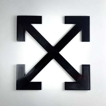 Off White Logo Wall Decor