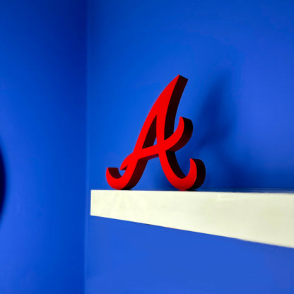 Atlanta Braves Figure Art Fan Gift Desk Decor Logo Decoration Statue Home Decoration